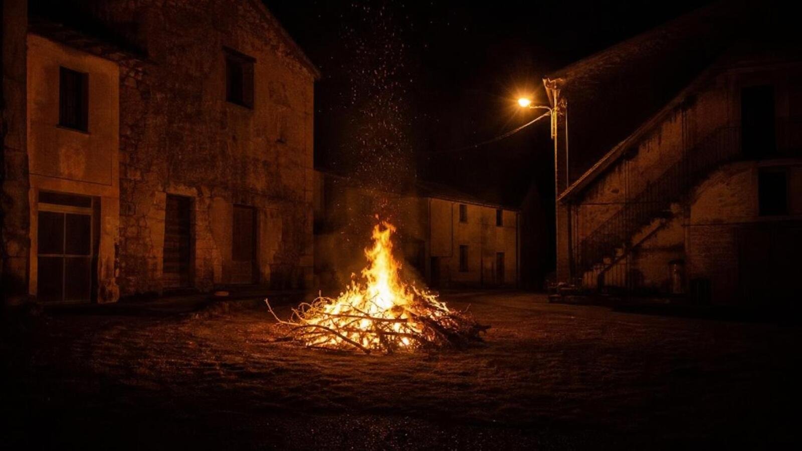 Il falò che non faceva ombra