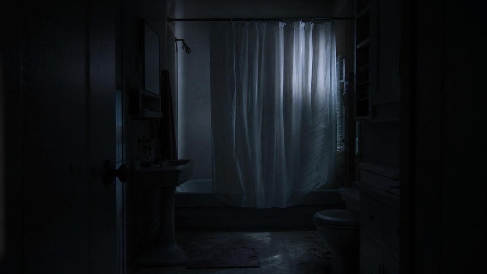 La tenda della doccia