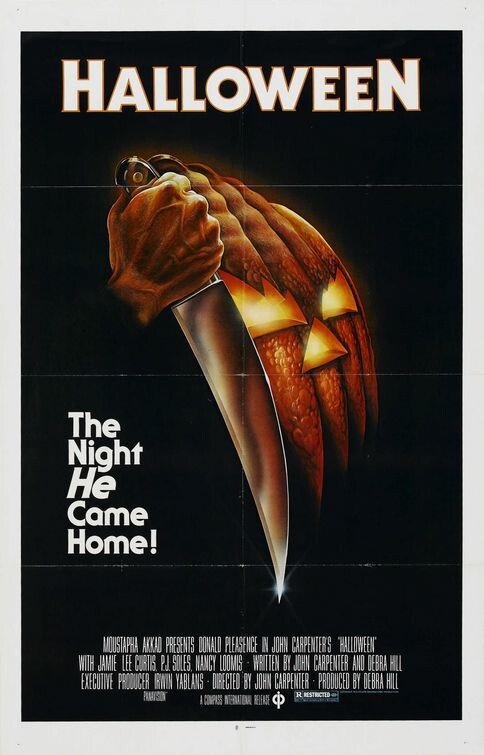 Locandina ufficiale di Halloween 1978