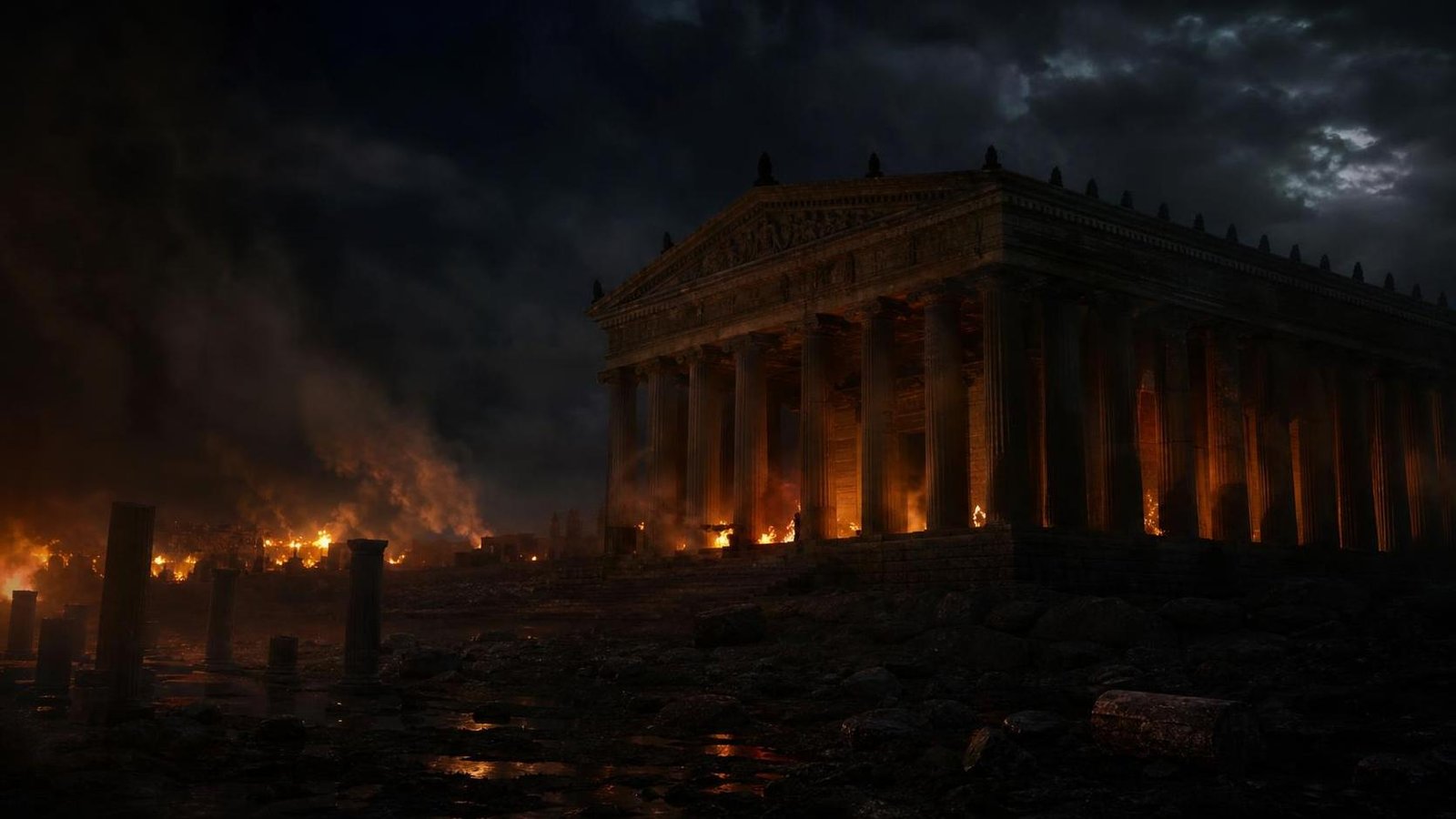 Il rogo del Tempio di Artemide: Erostrato e la fama proibita
