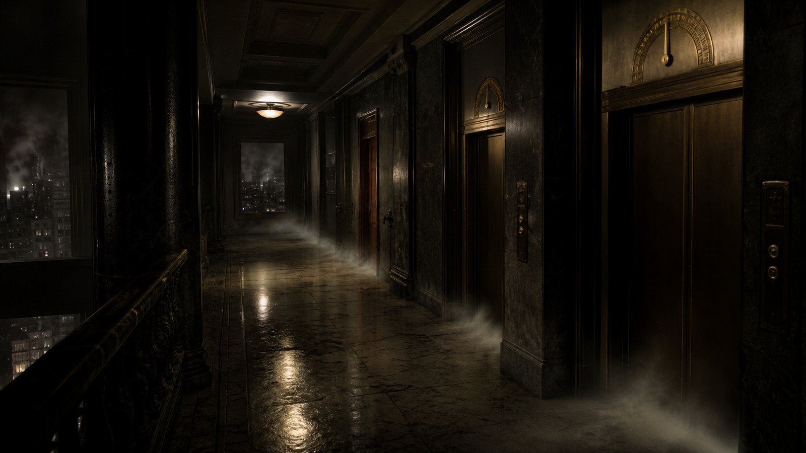 La nebbia entrava soltanto al settantanovesimo piano