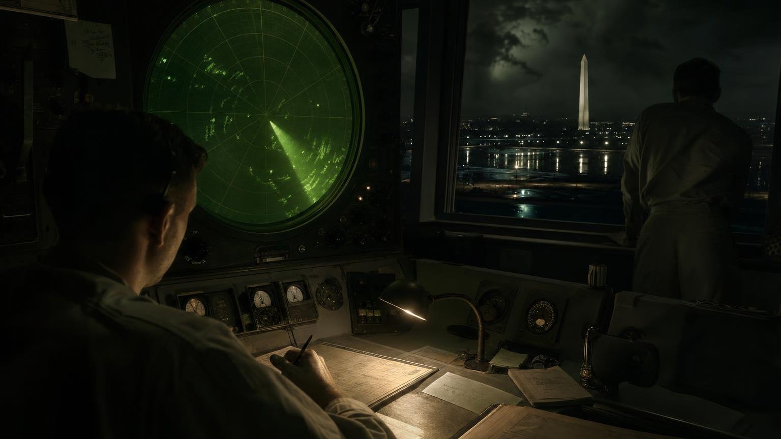 Washington 1952: la notte in cui i radar videro qualcosa sopra la capitale