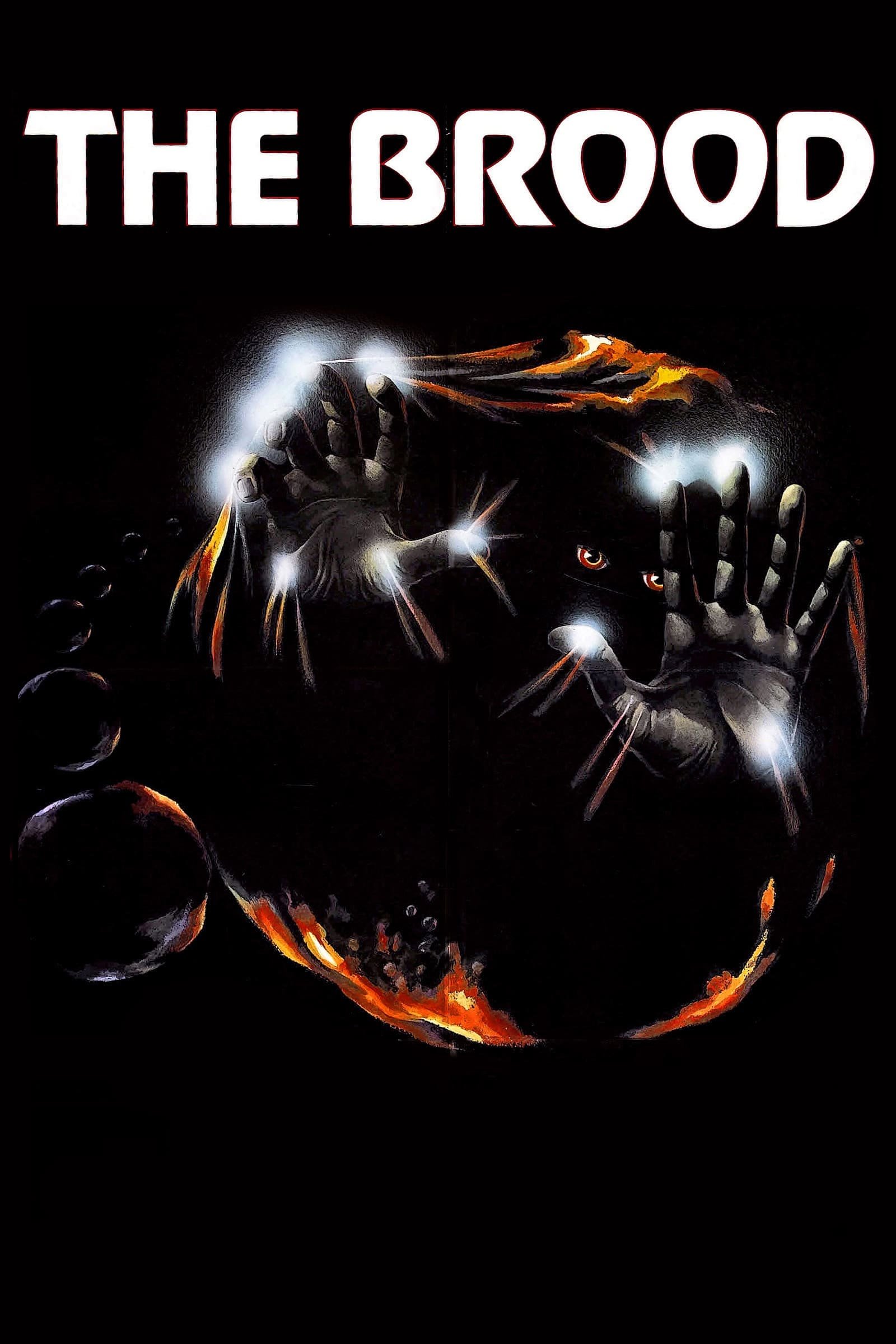 Locandina ufficiale verticale di The Brood del 1979