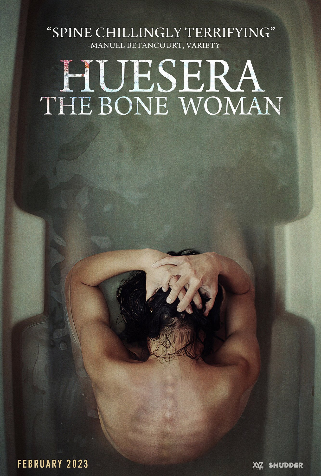 Locandina ufficiale verticale di Huesera: The Bone Woman