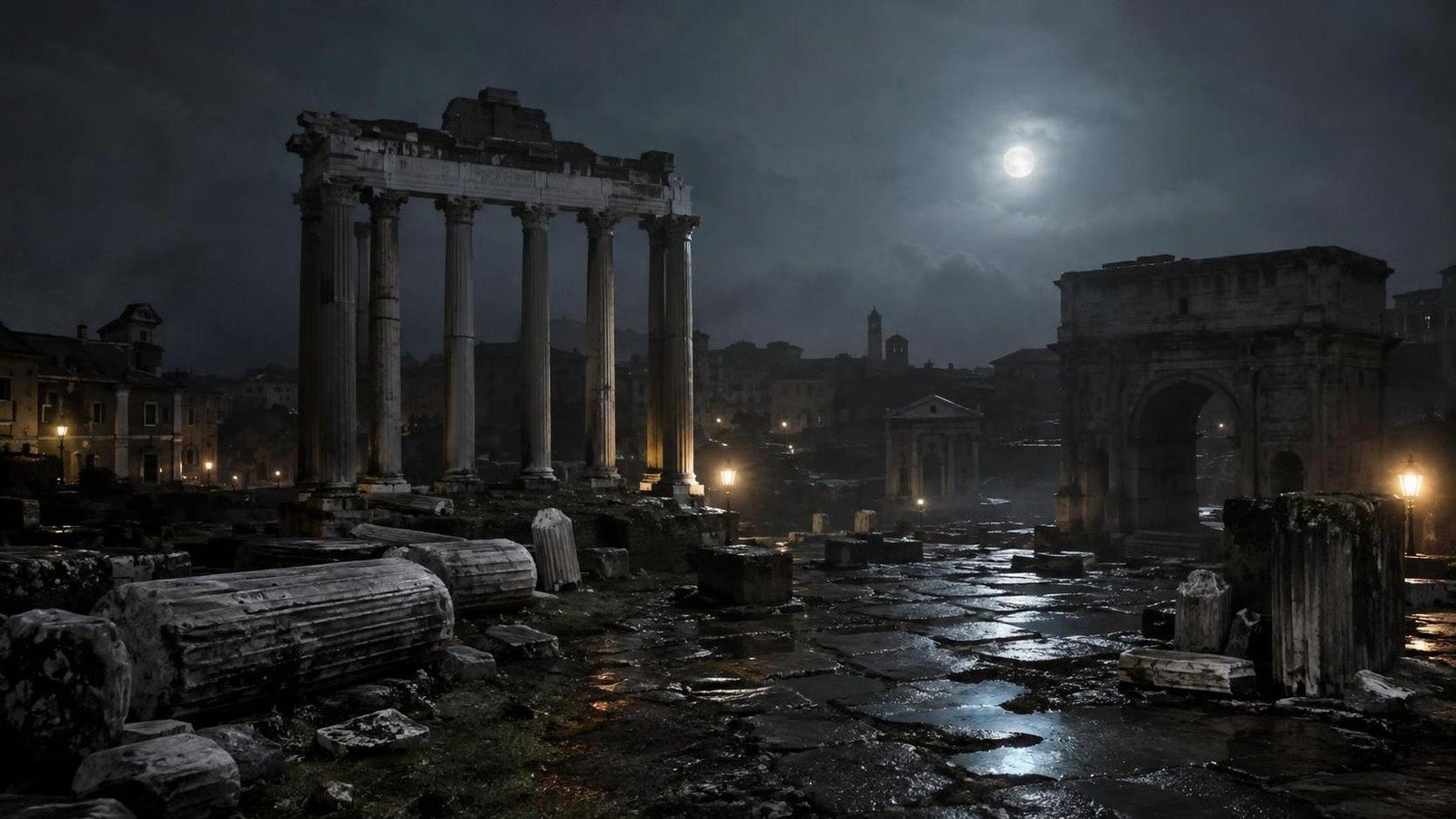 Rovine parlanti: auguri, presagi e leggende nate dalla fine dell’Impero